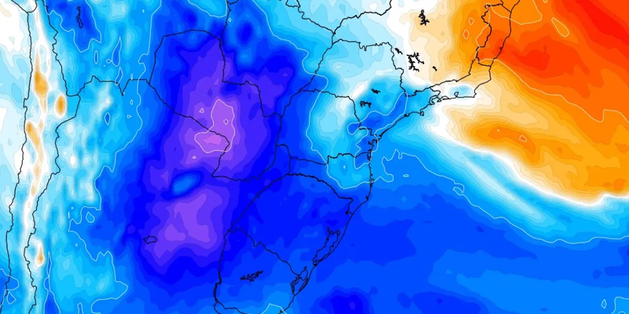 <span class="entry-title-primary">Massa de ar frio abrangente em pleno novembro já tem data para chegar</span> <h2 class="entry-subtitle">Massa de ar frio vai avançar pelo Centro-Sul do Brasil ao ser impulsionada pelo ciclone que se formará no final da semana </h2>