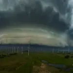 Fotógrafo faz impressionante registro de tempestade no Sul do Brasil