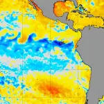 La Niña atual atinge a sua maior intensidade até agora no Pacífico