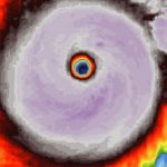 Rajada de vento de 405 km/h bate recorde mundial em furacão no Atlântico