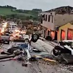 Tornado devastador no Paraná é o mais trágico na história recente do Brasil