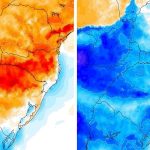 Vem aí um grande refresco após temperatura beirar 40ºC no Sul do Brasil