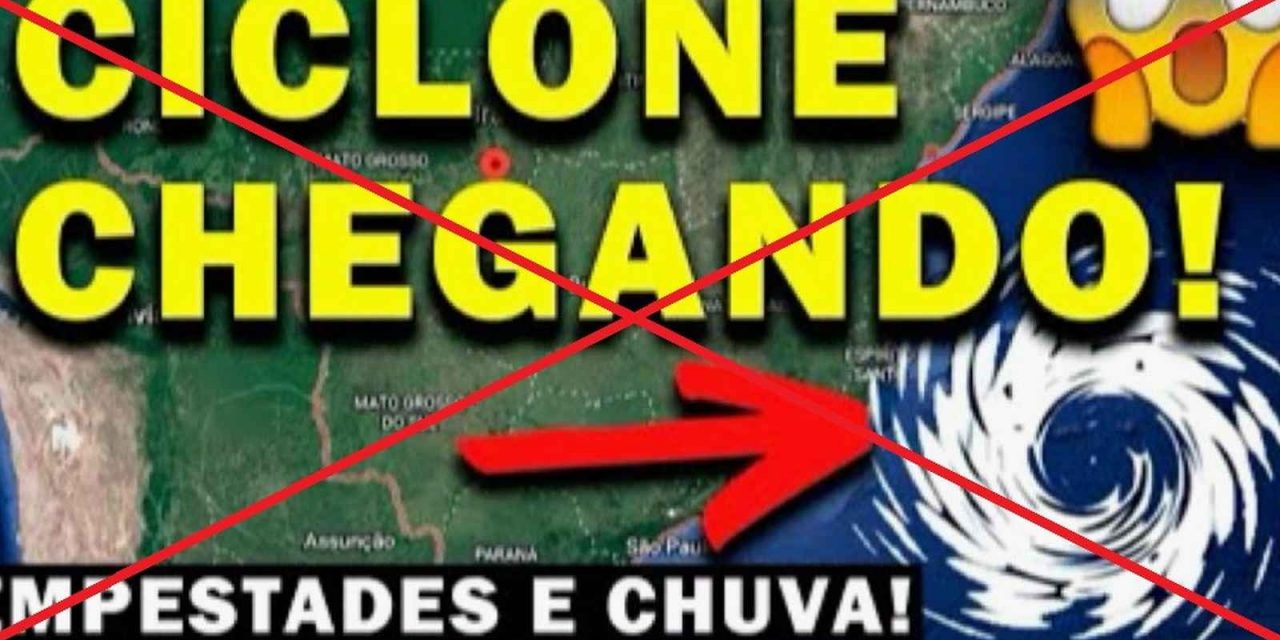 <span class="entry-title-primary">Verificamos: canal mente sobre ciclone que atingirá o Sul do Brasil</span> <h2 class="entry-subtitle">Canal no Youtube publica informação falsa sobre a natureza do ciclone extratropical que se formará no Sul do Brasil </h2>