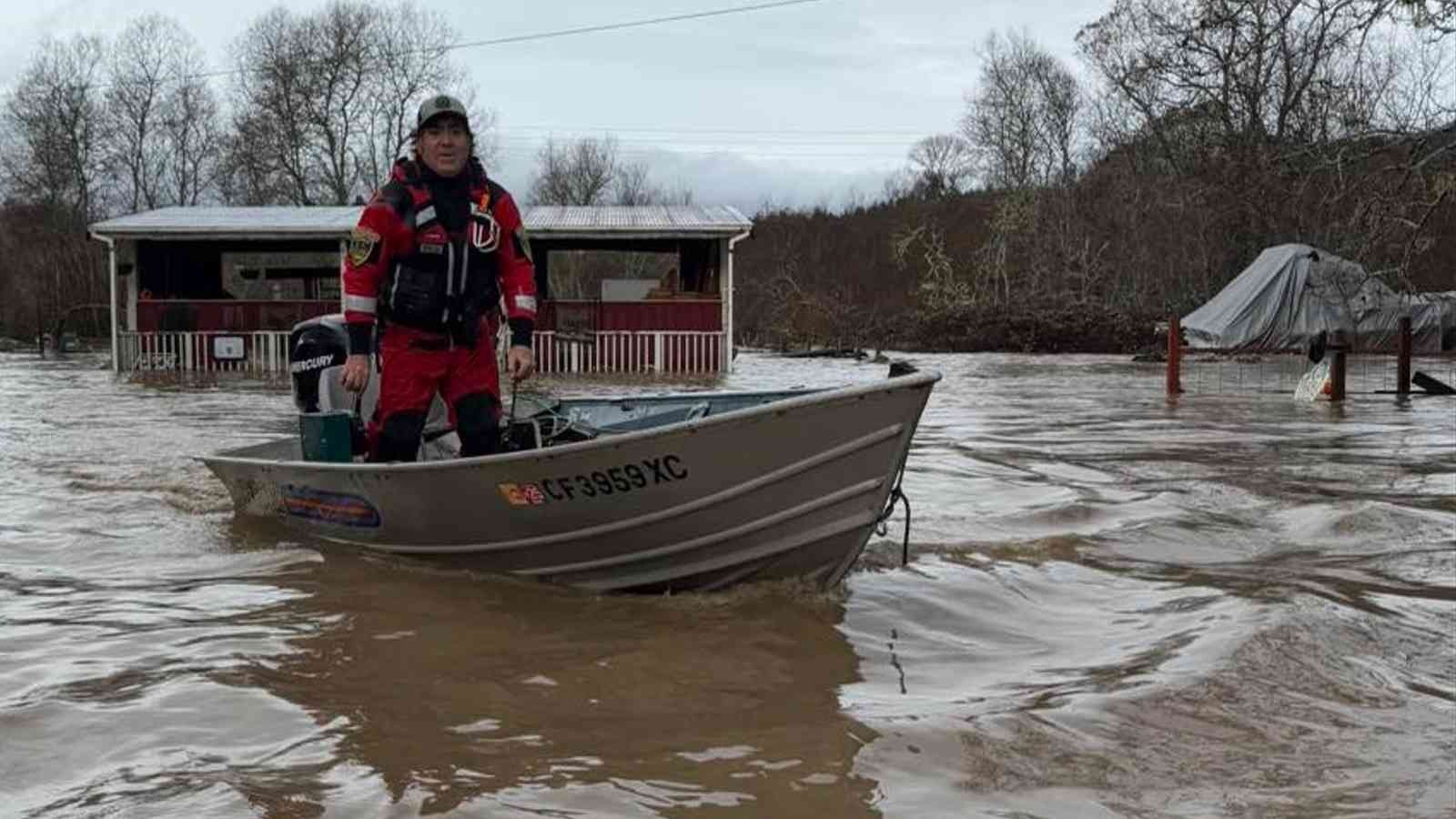 Chuva na Califórnia