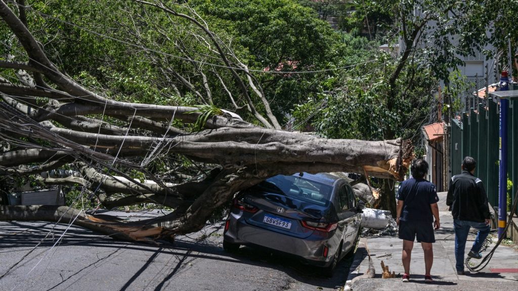 Sobe para seis o número de mortos devido ao intenso ciclone