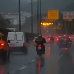 Rio de Janeiro tem cenário de perigo por chuva intensa e volumosa