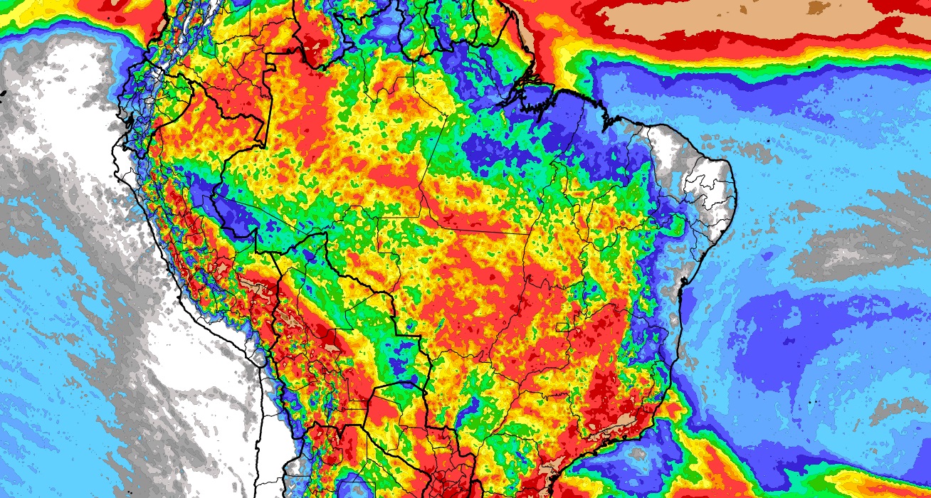 Veja onde mais vai ter chuva no Brasil nesta semana Confira a previsão da MetSul com mapa sobre a chuva no Brasil nesta semana e saiba onde mais deve chover no país