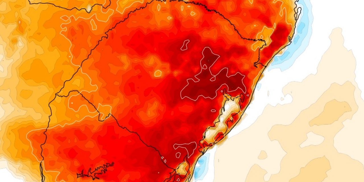 <span class="entry-title-primary">Primeiro episódio de calor extremo de verão de 40ºC já tem data para chegar</span> <h2 class="entry-subtitle">Massa de ar quente invade o Rio Grande do Sul nesta segunda metade da semana e trará calor excessivo de até 40ºC </h2>