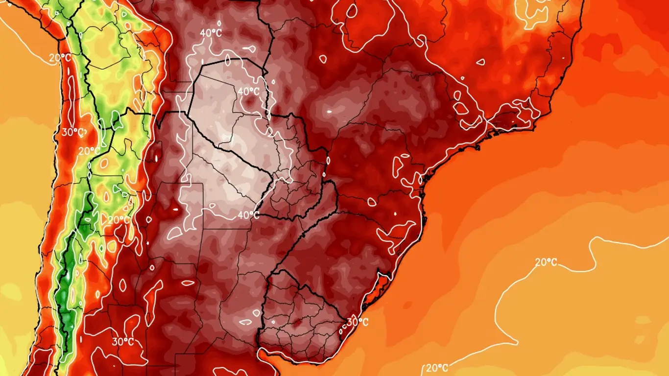 Calor extremo vai marcar o fim de semana com até 40ºC Fim de semana será de calor excessivo com possibilidade de máximas de até 40ºC no Rio Grande do Sul e em países vizinhos