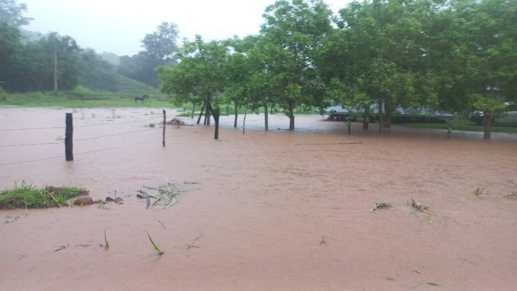 Chuva já supera 150 mm no dia de Natal e segue forte nas próximas horas