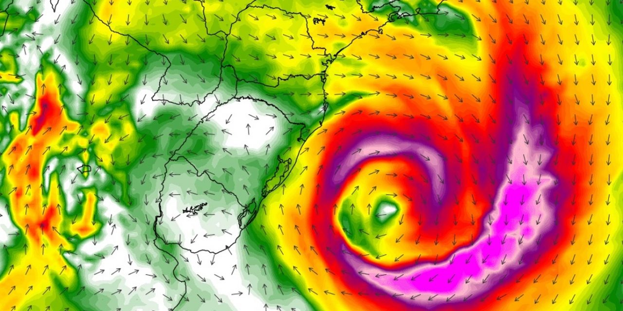 <span class="entry-title-primary">Ciclone intenso pode se formar na próxima semana com grande perigo</span> <h2 class="entry-subtitle">Modelos numéricos indicam intenso ciclone no Rio Grande do Sul na próxima semana com cenário de grande perigo de chuva, vento e tempestades</h2>