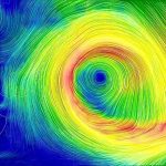 Alerta vermelho: poderoso ciclone, tempestades, chuva excessiva e vento intenso