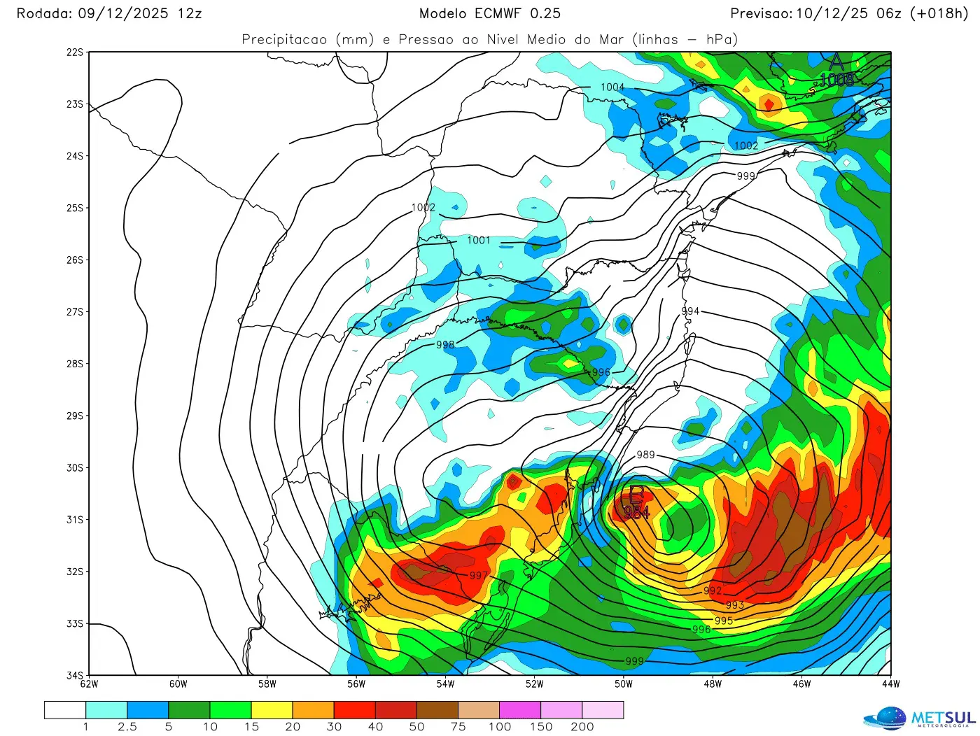 ciclone0912d.jpg Ciclone Risco de falta de luz em grande escala