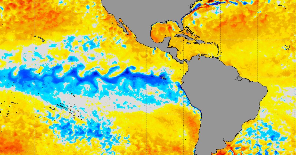 <span class="entry-title-primary">NOAA confirma o que a MetSul antecipou: La Niña está perto do fim</span> <h2 class="entry-subtitle">Fase de resfriamento do Pacífico curta não deve durar muito e em breve as condições de La Niña devem chegar ao fim </h2>