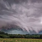Que nuvens foram essas que apareceram na onda de vendavais?