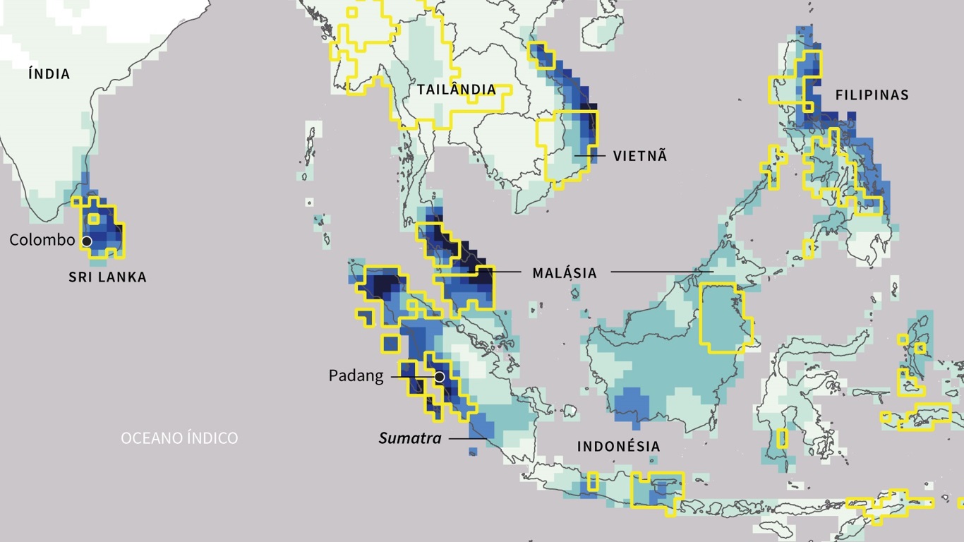 <span class="entry-title-primary">Entenda em gráficos as enchentes catastróficas com mil mortos na Ásia</span> <h2 class="entry-subtitle">Entenda visualmente o que causou o desastre na Ásia e as razões para as inundações catastróficas em vários países </h2>