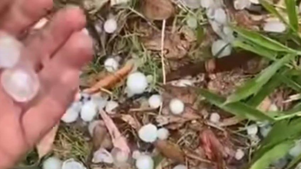 Granizo atinge o extremo Sul de Porto Alegre; entenda o que ocorreu