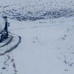Norte da Argentina registra neve em pleno Natal