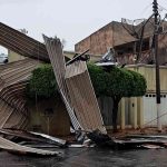Temporais com chuva intensa e vendavais atingem o Sul e Sudeste do Brasil