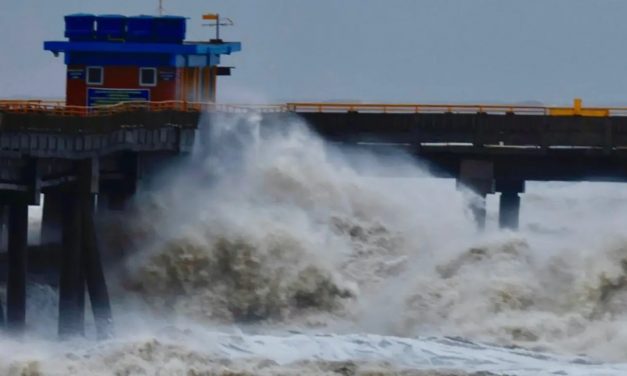Ciclone na costa pode provocar forte ressaca do mar no Sul e Sudeste