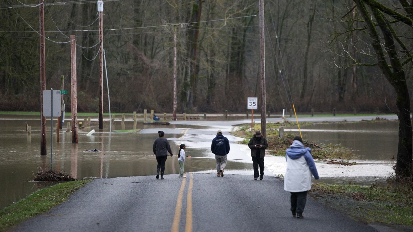 Enchentes em Washington