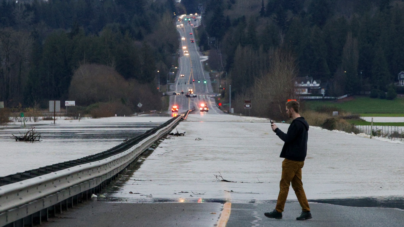Enchentes em Washington