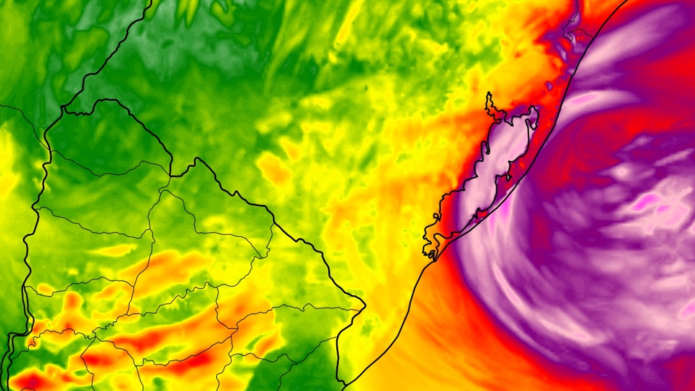 Onde ventará mais forte? Quando vai ventar? E a quanto pode chegar o vento? Veja a previsão dos nossos meteorologistas para o período mais crítico de vento pelo ciclone sobre o Rio Grande do Sul