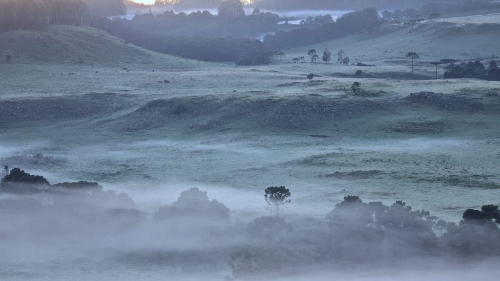 Extremos atingem o Brasil: frio de inverno em pleno janeiro e chuva de até 200 mm