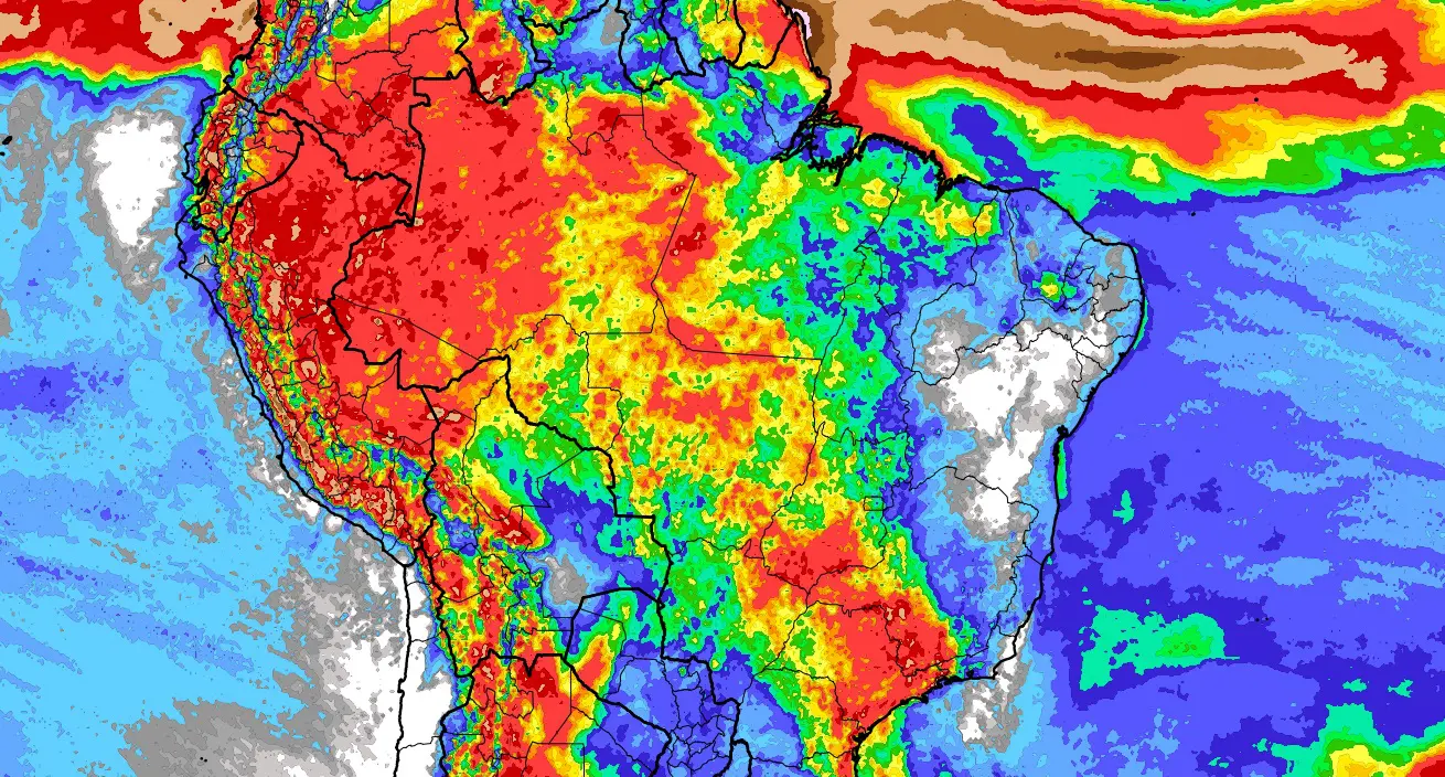 Veja onde mais vai ter chuva no Brasil nesta semana Confira a previsão da MetSul com mapa sobre a chuva no Brasil nesta semana e saiba onde mais deve chover no país