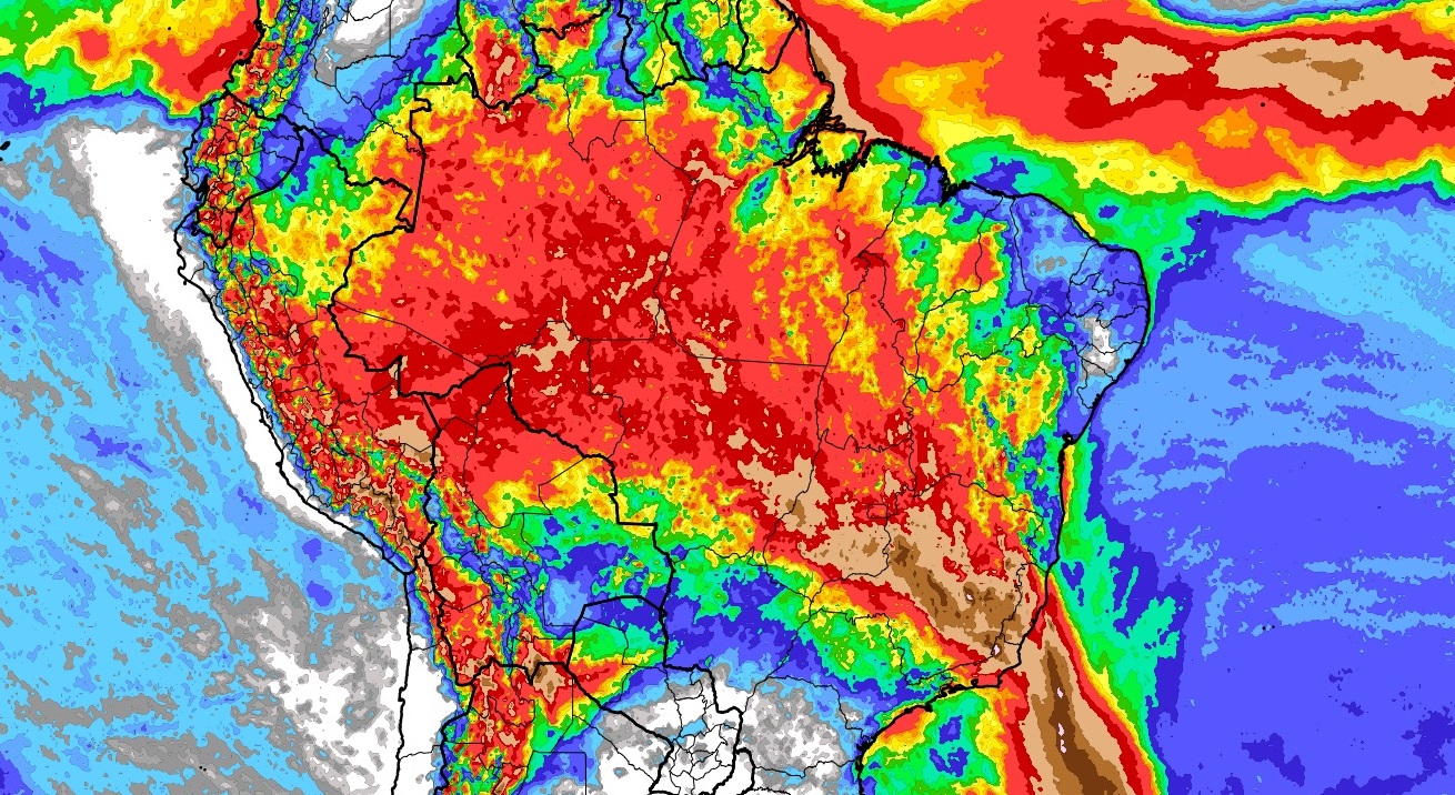 Veja onde mais vai ter chuva no Brasil nesta semana Confira a previsão da MetSul com mapa sobre a chuva no Brasil nesta semana e saiba onde mais deve chover no país