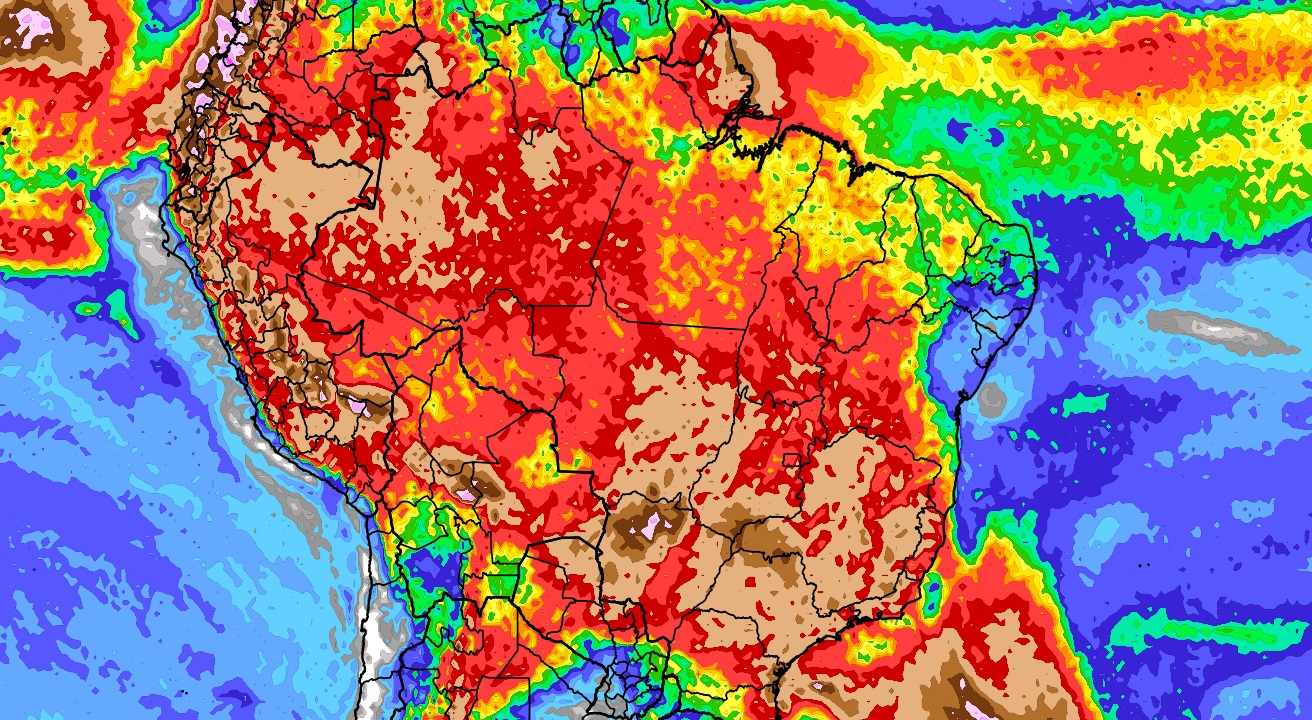 Previsão do tempo: tendência de chuva para dez dias no Brasil Veja a previsão detalhada de chuva para o Brasil de Norte a Sul nos próximos dez dias e confira ainda o mapa de precipitação no período