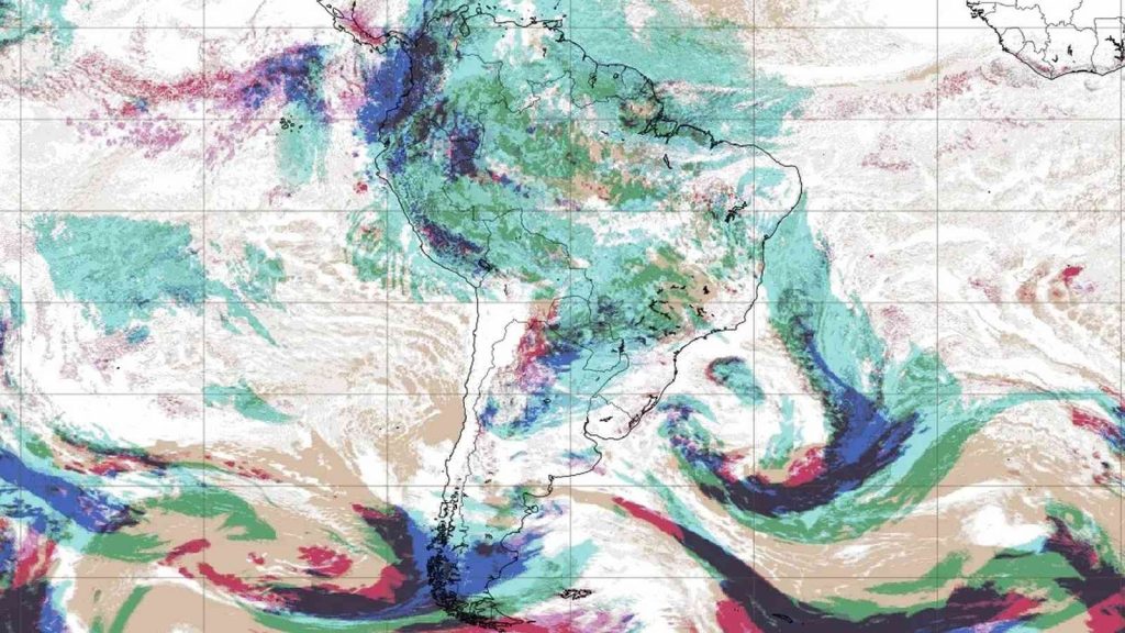 Ciclone e baixa secundária trarão chuva intensa e temporais em nove estados
