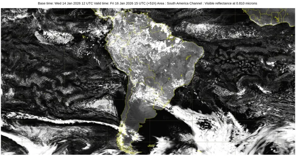 Duas frentes frias podem impactar o Brasil até metade de março