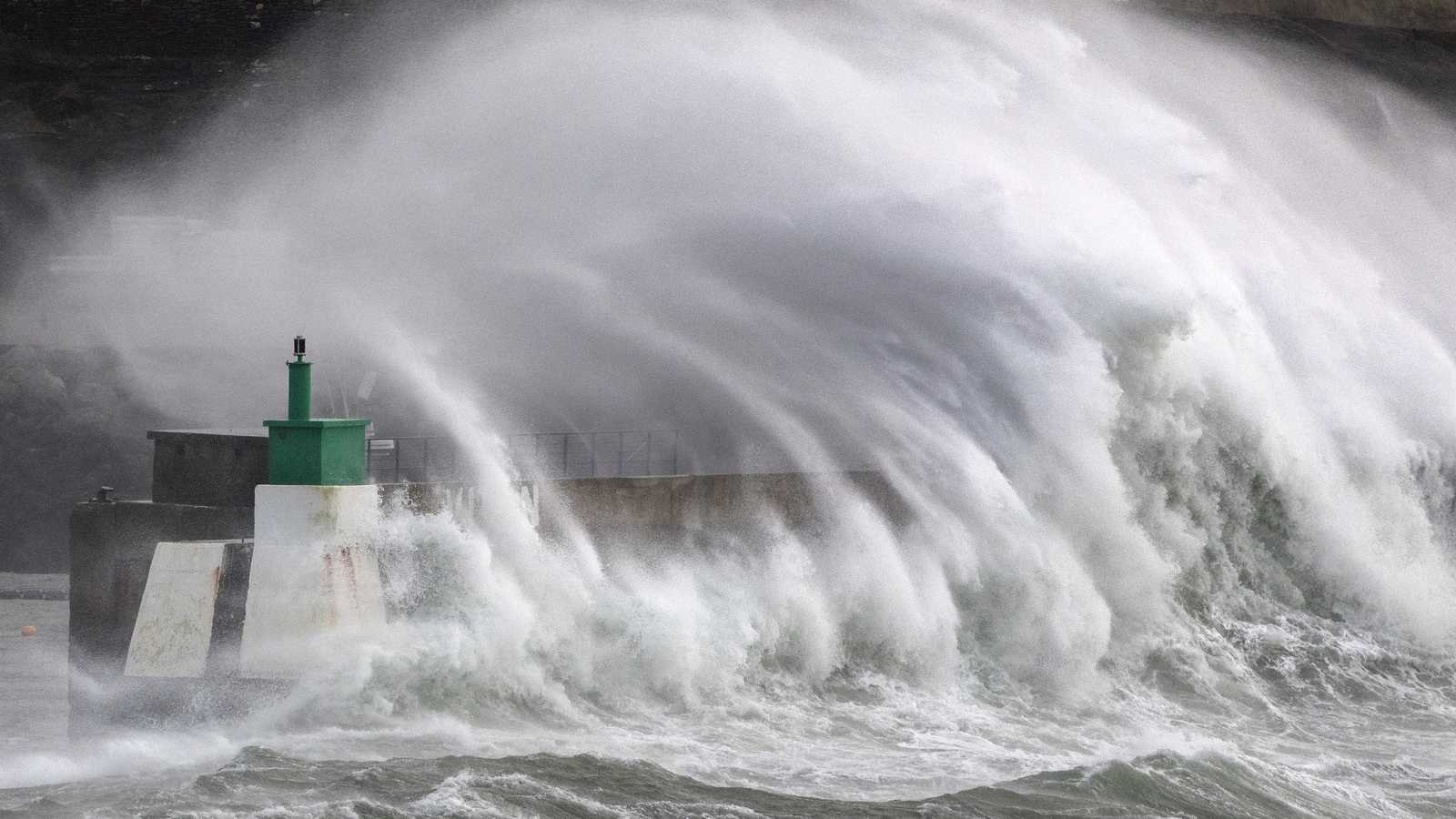 Ciclone bomba na Europa