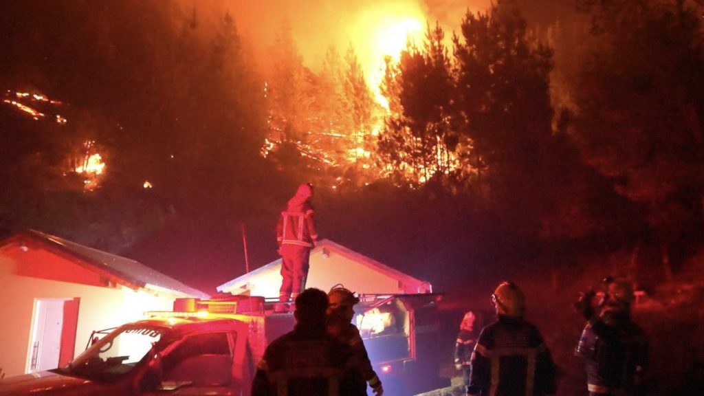 Graves incêndios florestais na Patagônia mobilizam a Argentina