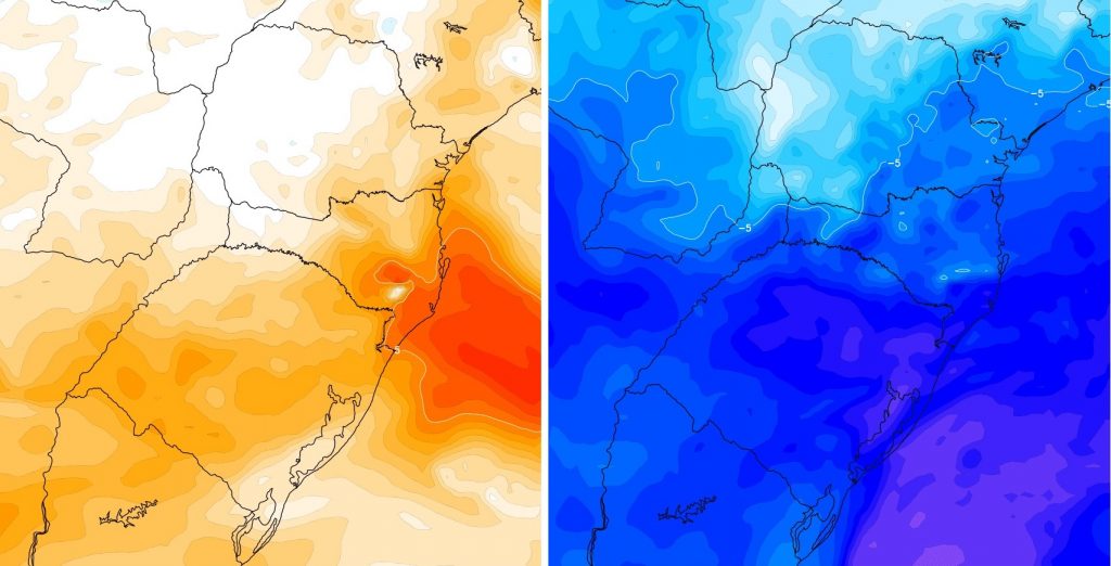 Prepare-se para a mudança de temperatura com vento forte a intenso