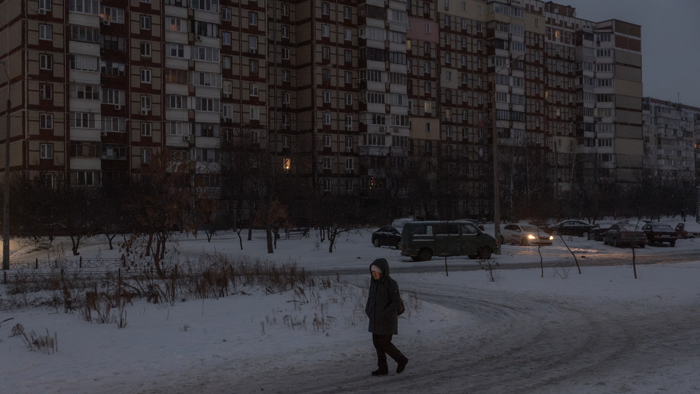 Frio na guerra da Ucrãnia
