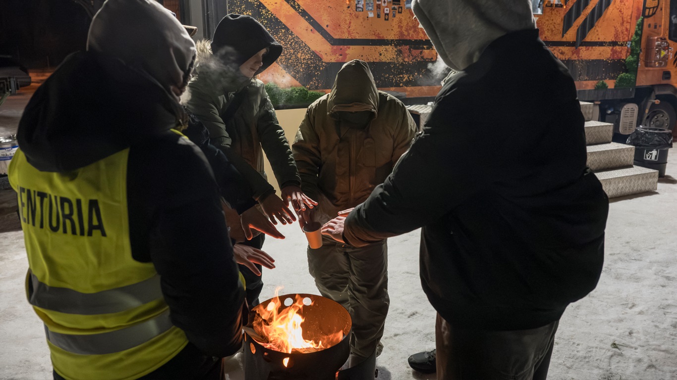 Frio na guerra da Ucrãnia