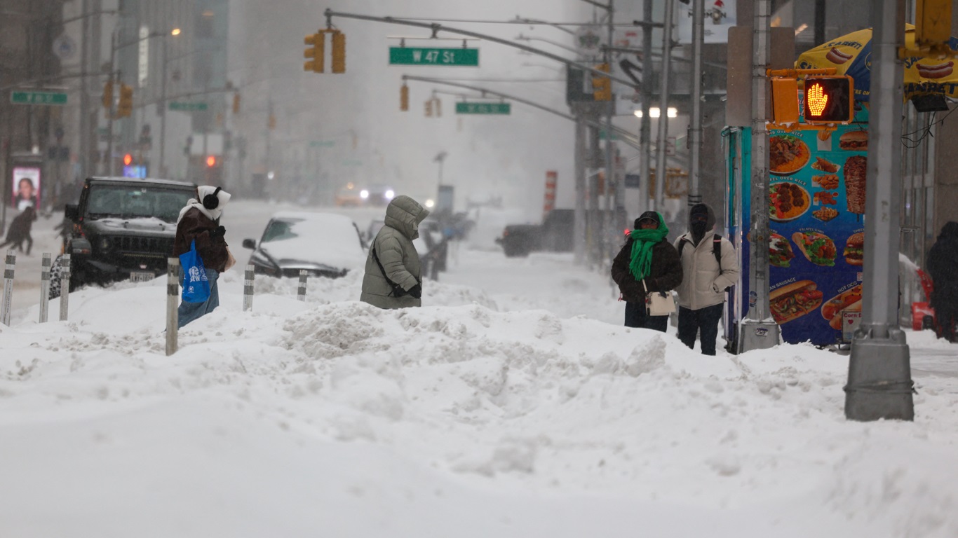 Tempestade de inverno nos Estados Unidos