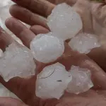 Ciclogênese gera temporais de vento e granizo que continuam neste sábado