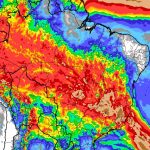 Primeira ZCAS de 2026 trará chuva de até 300 mm; veja os estados sob risco