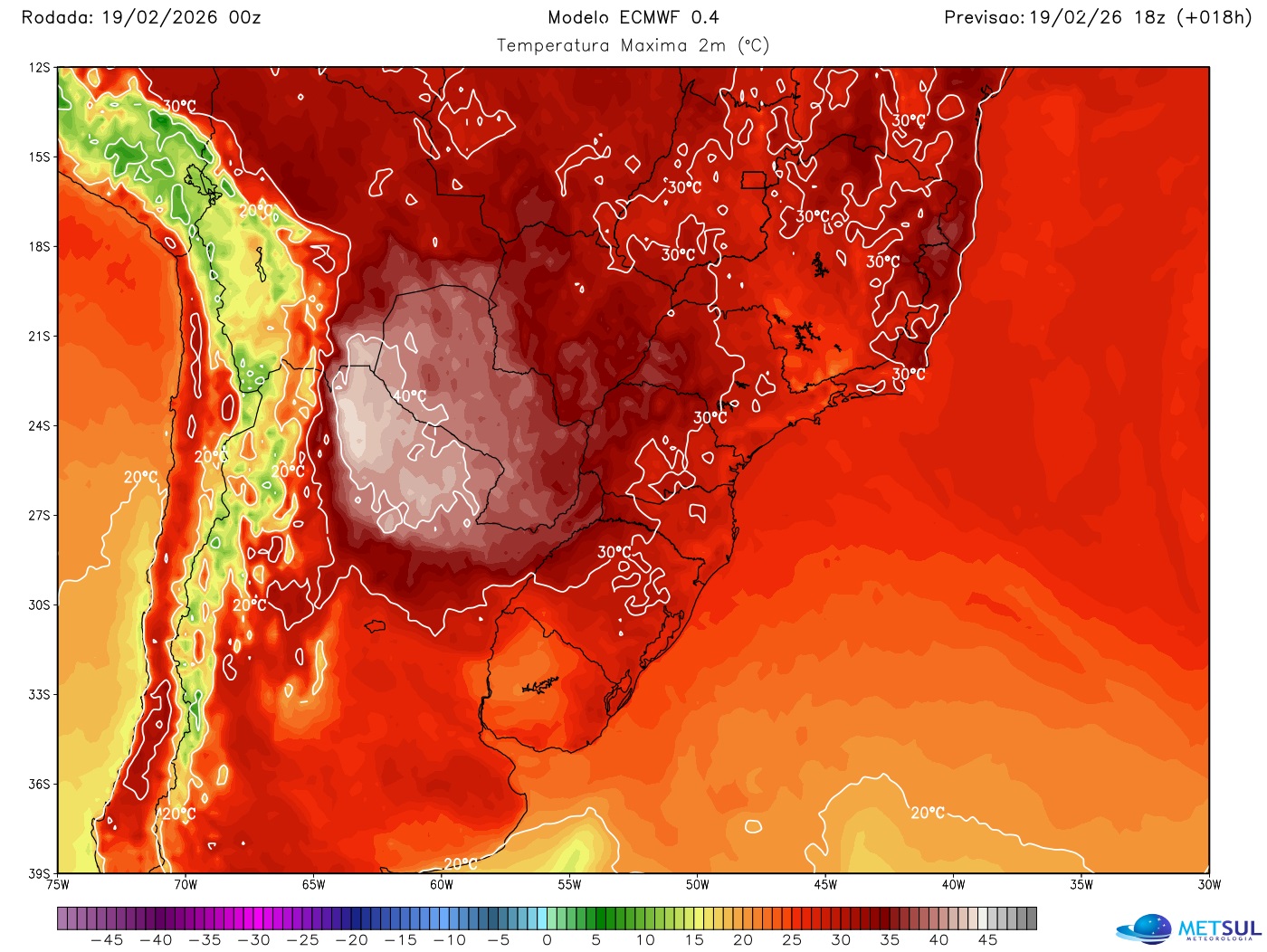 Mapa da bolha de calor