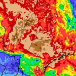 Baixa pressão impacta três regiões do Brasil e traz chuva de até 200 mm