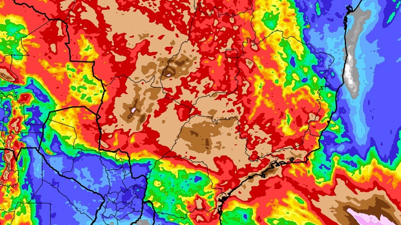 Baixa pressão impacta três regiões do Brasil e traz chuva de até 200 mm Baixa pressão favorece chuva forte a intensa nesta semana em vários estados de três regiões do Brasil com riscos