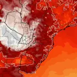Bolha de calor se instala no Centro da América do Sul com até 44ºC