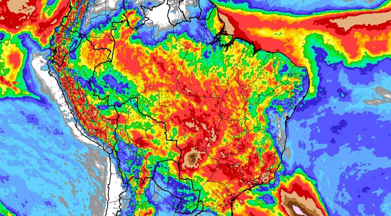 Veja onde mais vai ter chuva no Brasil nesta semana Confira a previsão da MetSul com mapa sobre a chuva no Brasil nesta semana e saiba onde mais deve chover no país