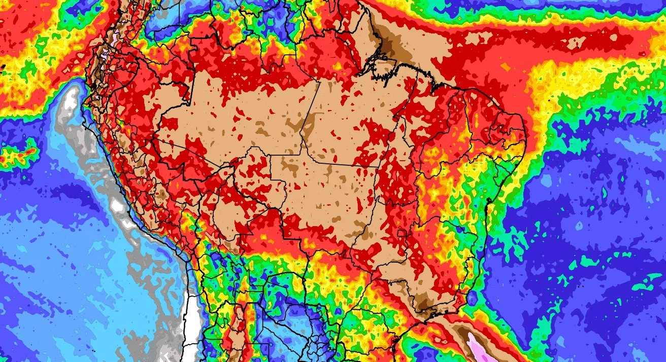 Previsão do tempo: tendência de chuva para dez dias no Brasil Veja a previsão detalhada de chuva para o Brasil de Norte a Sul nos próximos dez dias e confira ainda o mapa de precipitação no período