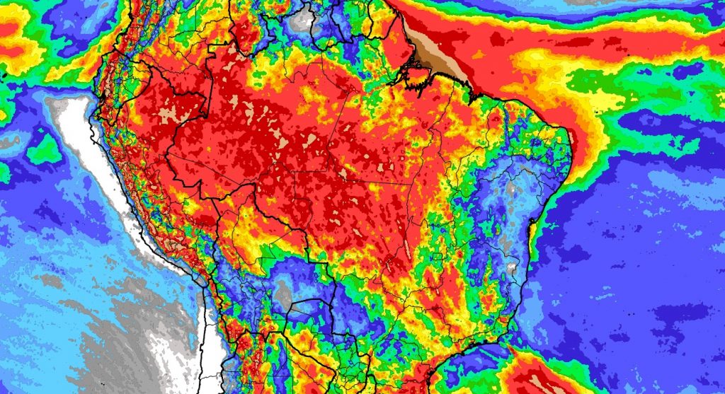 Veja onde mais vai ter chuva no Brasil nesta semana