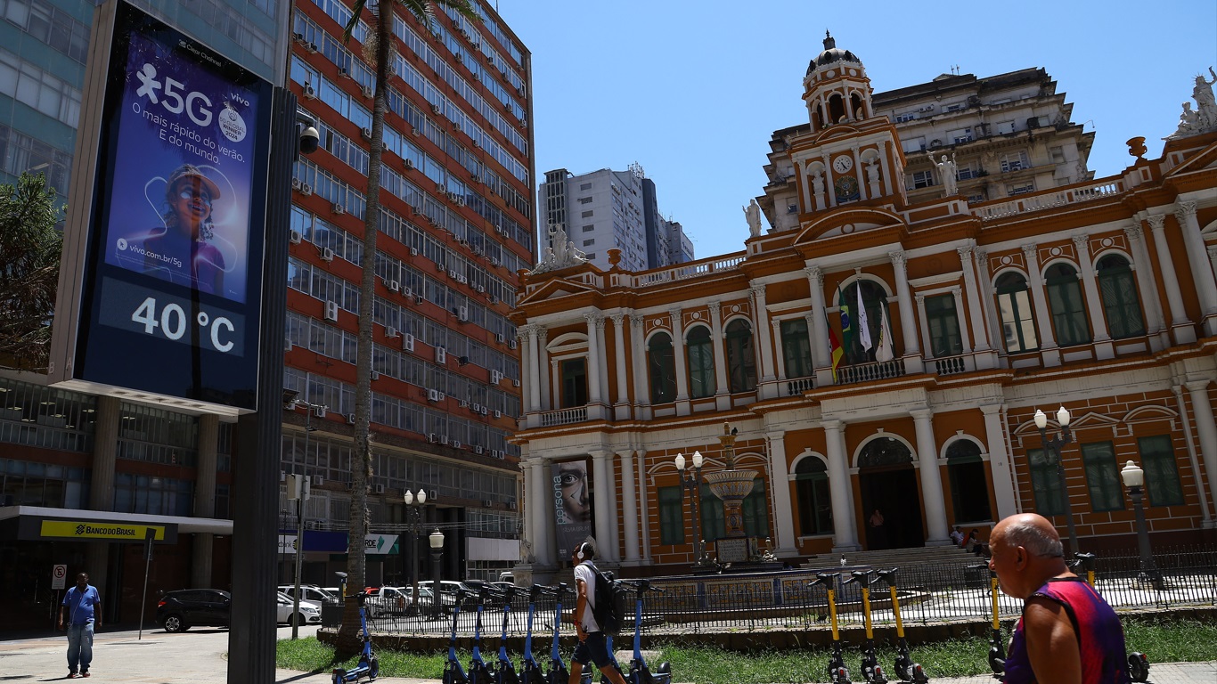 Calor em Porto Alegre