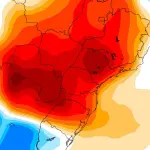 Massa de ar quente se expande e vai levar calor intenso a dez estados